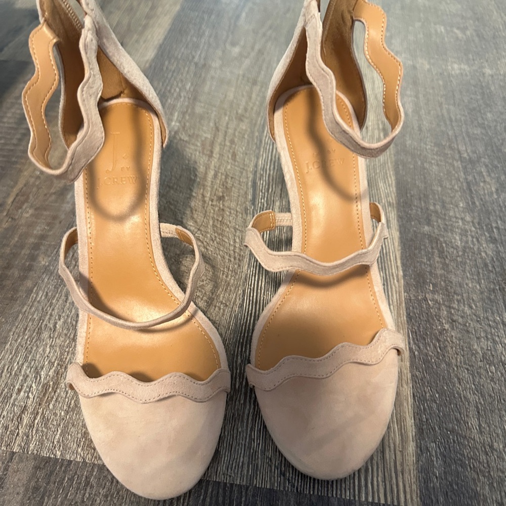 J. Crew Women's Nude Sandals